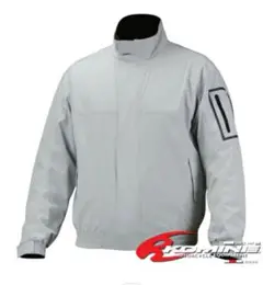コミネ JK-073 ウィンドブレーカー ジャケット グレー 2XL