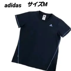 adidas アディダス　ネイビー Tシャツ 半袖