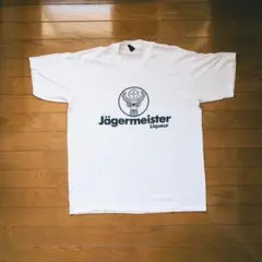 vintage Tシャツ Jägermeister ロゴ シングルステッチ