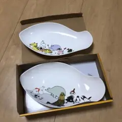 ムーミン フィッシュオーバル (新品)2枚セット
