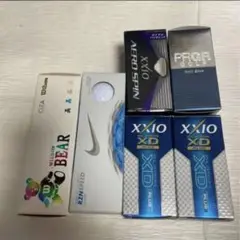 Nike３Wilson3 XXIO6 PRGR2 ゴルフボール未使用