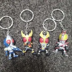 仮面ライダー キーホルダー 4体セット