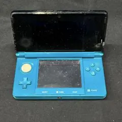 C3【ジャンク】Nintendo 3DS ブルー 通電 本体のみ