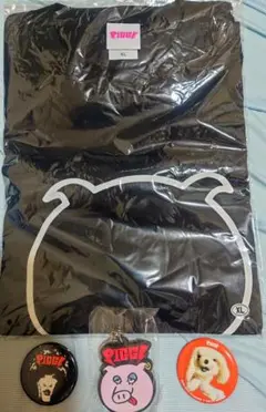 PIGGS BIBI Tシャツ XXL 未使用 と BIBI アクスタ 未使用 PIGGS BIBI Tシャツ XXL 未使用 と BIBI アクスタ 未使用 - メルカリ