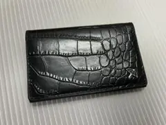 アーノルドパーマー 名刺入れ クロコダイル風