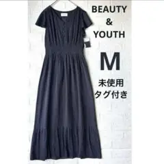 【未使用タグ付き】ユナイテッドアローズ 花柄　総柄　マキシ丈ワンピース