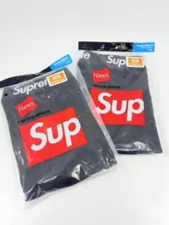 Supreme Hanes ボクサーブリーフ 2枚セット Mサイズ