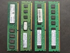 SanMax crucial BUFFALO 4GB DDR3 メモリーセット