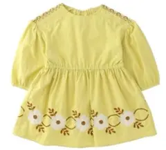 la poche 120 130 イエロー　チュニック Tシャツ トップス