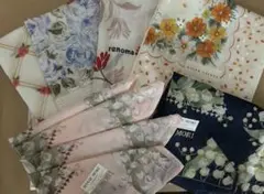 花柄ハンカチセット（7枚）