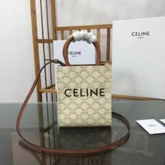CELINE ロゴ入り ショルダーバッグ