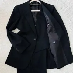 極美品✨オースチンリード　スリーピーススーツ92YA6 ブラック