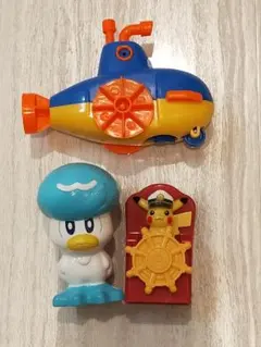 ポケモン ハッピーセット クワッス ピカチュウ 船 お風呂 おもちゃ