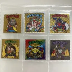 新品♡ヘッドだらけのビックリマンシール6枚セット‼️