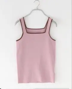 ソウバリスクエアタンクトップ　美品