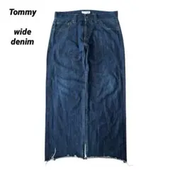 00s archive Tommy buggy wide denim