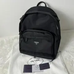 PRADA ブラック ナイロン バックパック