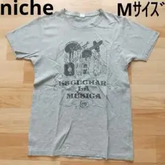 Niche Мサイズ　 半袖Tシャツ グレー
