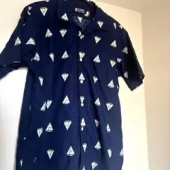 CHAPS RALPH LAUREN ヨット柄 半袖シャツ