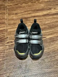 ASICS スクスク　スニーカー ブラック/シルバー