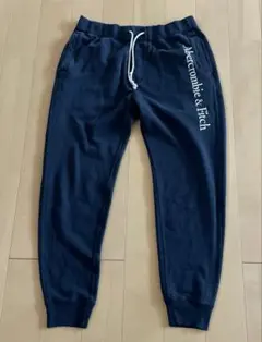 Abercrombie&Fitch アバクロ スウェットパンツ 刺繍ロゴ
