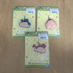 一番くじ クレヨンしんちゃん G賞 ラバーマーカーチャーム 3点