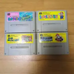 スーパーファミコン ゲームソフト 4本セット