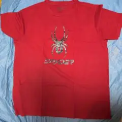 SPYDER 赤 Tシャツ スパイダー