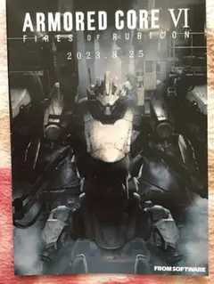 希少　アーマード・コア Ⅵ　ARMORED CORE　販促ポスター 7006-12969-