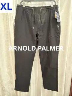 特価 未使用 ARNOLD PALMER 裏起毛 ブラックパンツ LL