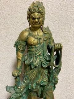 不動明王 仏像 ブロンズ