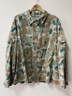 旧東ドイツ 人民軍 タープ ブルメンターン フローラルカモ 2枚セット 旧東ドイツ 人民軍 タープ ブルメンターン フローラルカモ