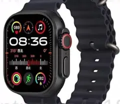 スマートウォッチ 新品 Apple Watch Ultra 代替品 ブラック5