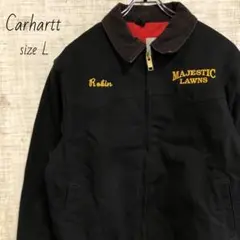 Carhartt☆カーハート 刺繍ロゴ ブルゾン ジャケット アウター L