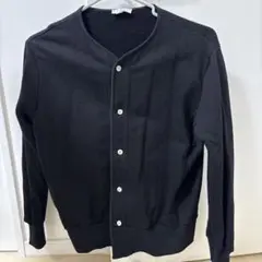ELACIO 黒 カーディガン ボタン付き
