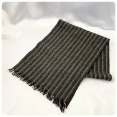 美品‼　レディース小物　マフラー　ショール　ストライプ
