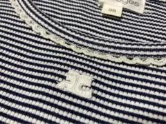 courreges ボーダータンクトップ