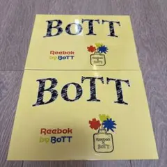 BOTT x Reebok コラボステッカー ２枚セット