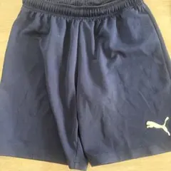 PUMA ネイビー ハーフパンツ 160サイズ