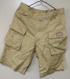 カールヘルム シンプル ハーフパンツ クリーム系