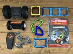美品　マグフォーマー　正規品　廃盤　リモートレーサーセット　20P 動作確認済 2025年最新】マグフォーマー リモートの人気アイテム - メルカリ