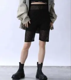 JEANASIS レースバイカーショートパンツ 新品同様