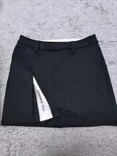 美品　アドミラルゴルフ　スカート　インナー付き　黒