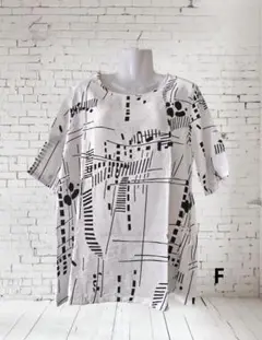 5分袖シャツ L