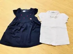ファミリア ジャンパースカート 半袖ブラウス まとめ売り