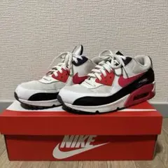NIKE Air Max 90 ホワイト/レッド/ブラック