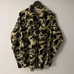 FROSTPROOF ダックハンターカモ 長袖シャツ 古着 USA製