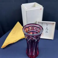 新品KAMAY カメイガラス 薩摩切子ルリ色被せガラス花瓶フラワーベース江戸切子 2025年最新】薩摩切子花瓶の人気アイテム - メルカリ