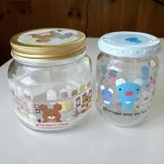 the bear's school ジャッキー　ペネロペ　空き瓶 2個セット
