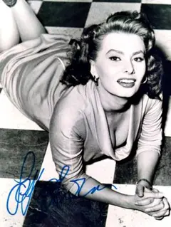 ソフィア・ローレン 直筆サイン入り写真集 ソフィア・ローレン直筆サイン入り写真…Sophia Loren…ふたりの女